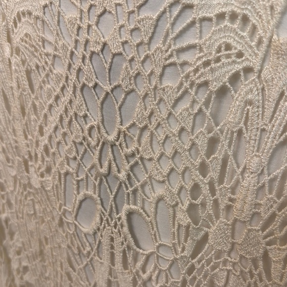 CHARLIE B Cream Lace Boho Tank Top. Size S/P, Euro summer - Picture 7 of 7